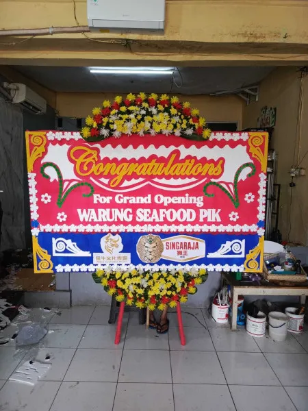 Papan Bunga Ucapan Selamat Karangpedas Kiarapedes